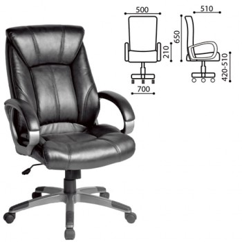 Кресло офисное BRABIX Maestro EX-506 (черный) в Колыване - kolyvan.mebel54.com | фото