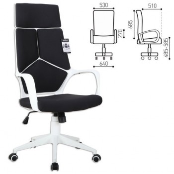 Кресло офисное BRABIX Prime EX-515 (черная ткань) в Колыване - kolyvan.mebel54.com | фото