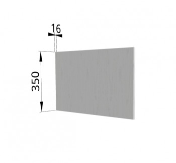 Панель торцевая (для шкафа горизонтального глубокого) ГПГ Ройс (Графит софт) в Колыване - kolyvan.mebel54.com | фото