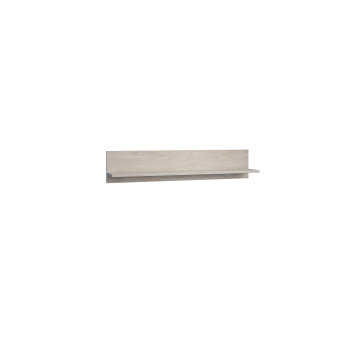 Полка навесная Саманта Дуб харбор белый в Колыване - kolyvan.mebel54.com | фото