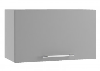 Ройс ПГ 600 Шкаф верхний горизонтальный (Графит софт/корпус Серый) в Колыване - kolyvan.mebel54.com | фото