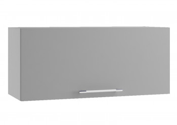 Ройс ПГ 800 Шкаф верхний горизонтальный (Графит софт/корпус Серый) в Колыване - kolyvan.mebel54.com | фото